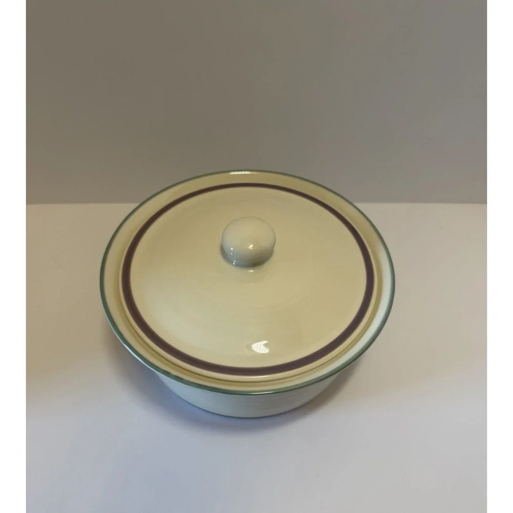 Pfaltzgraff Juniper Collection 2 Qt Round Covered Casserole Dish With Lid USA